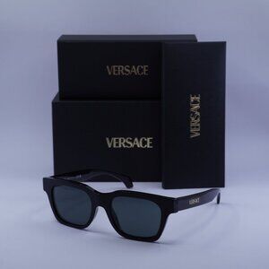 Versace VE4486 GB1/87 Square Sunglasses – Black/Grey
